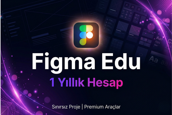 Figma Edu 1 Yıllık Hesap